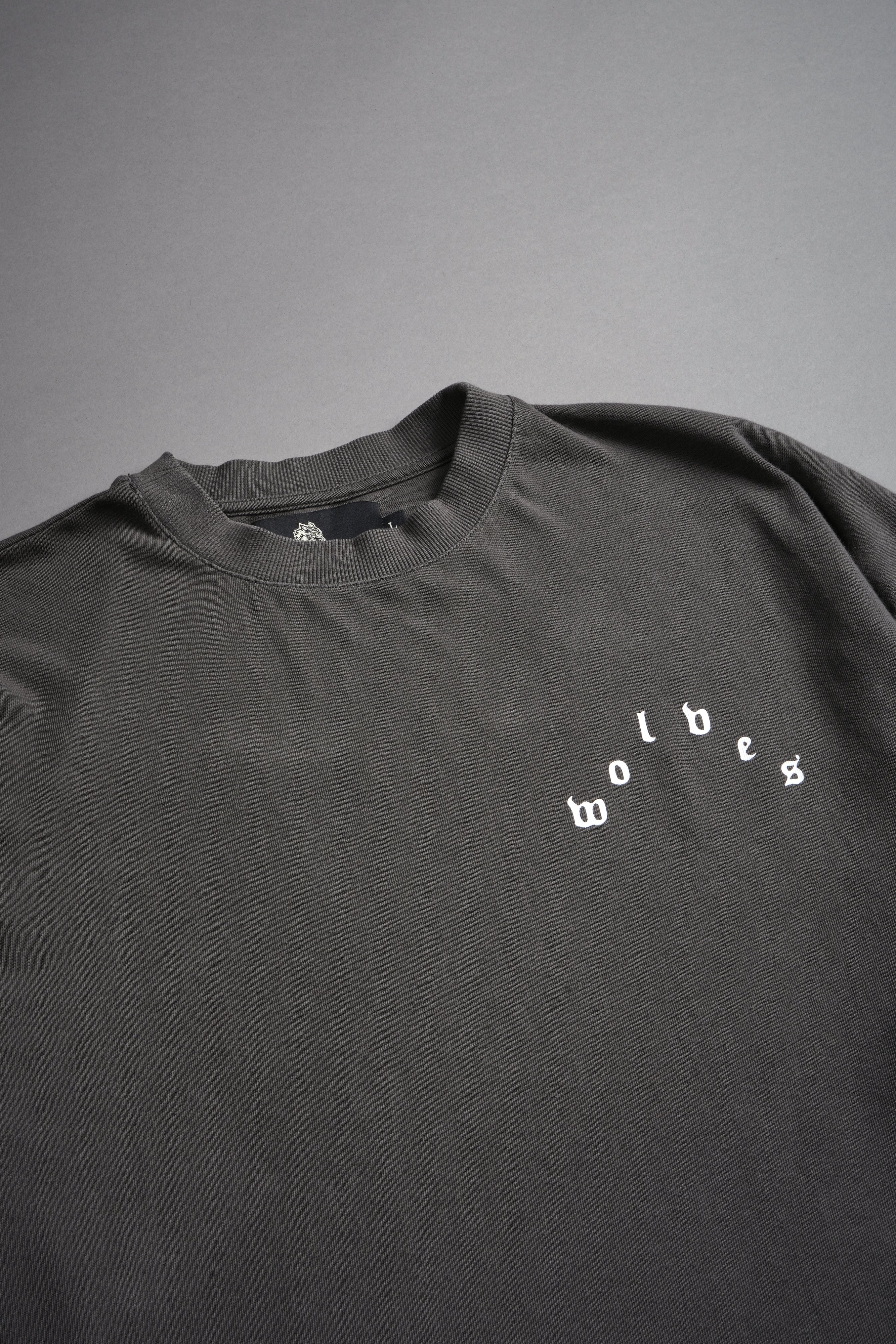 Lineage Frvr Premium Oversized Tee in Wolf Gray — imagem 9