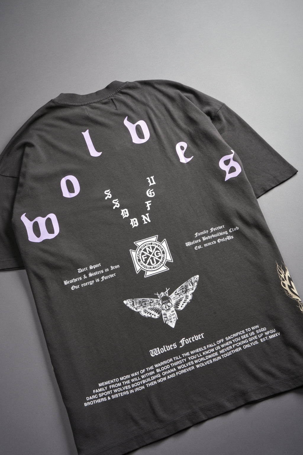 Lineage Frvr Premium Oversized Tee in Wolf Gray — imagem 10