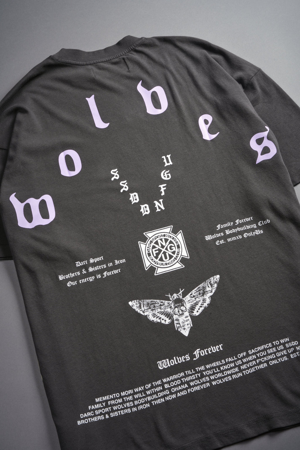 Lineage Frvr Premium Oversized Tee in Wolf Gray — imagem 11