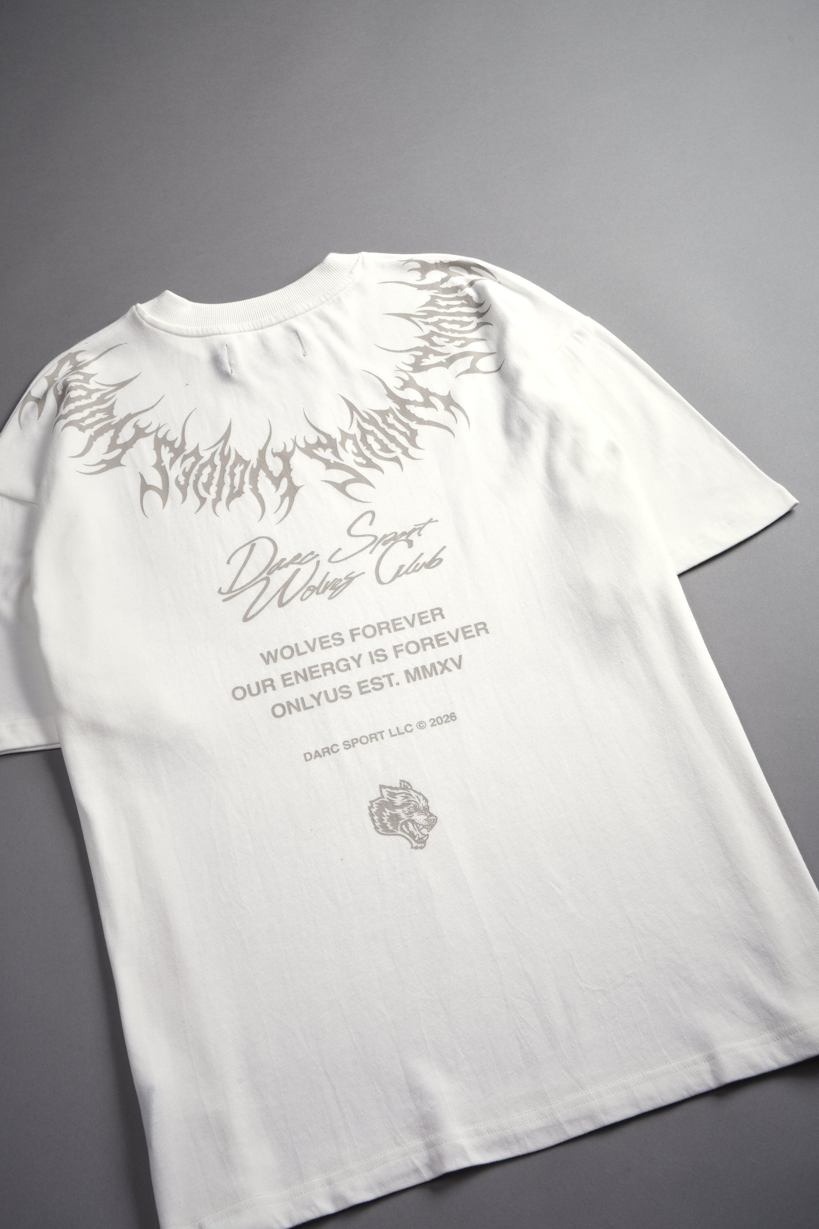 Hesh Core V2 Premium Oversized Tee in Cream — imagem 11