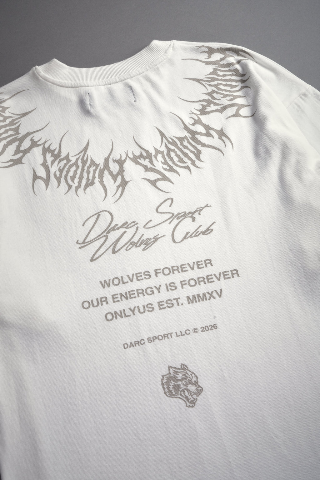 Hesh Core V2 Premium Oversized Tee in Cream — imagem 12