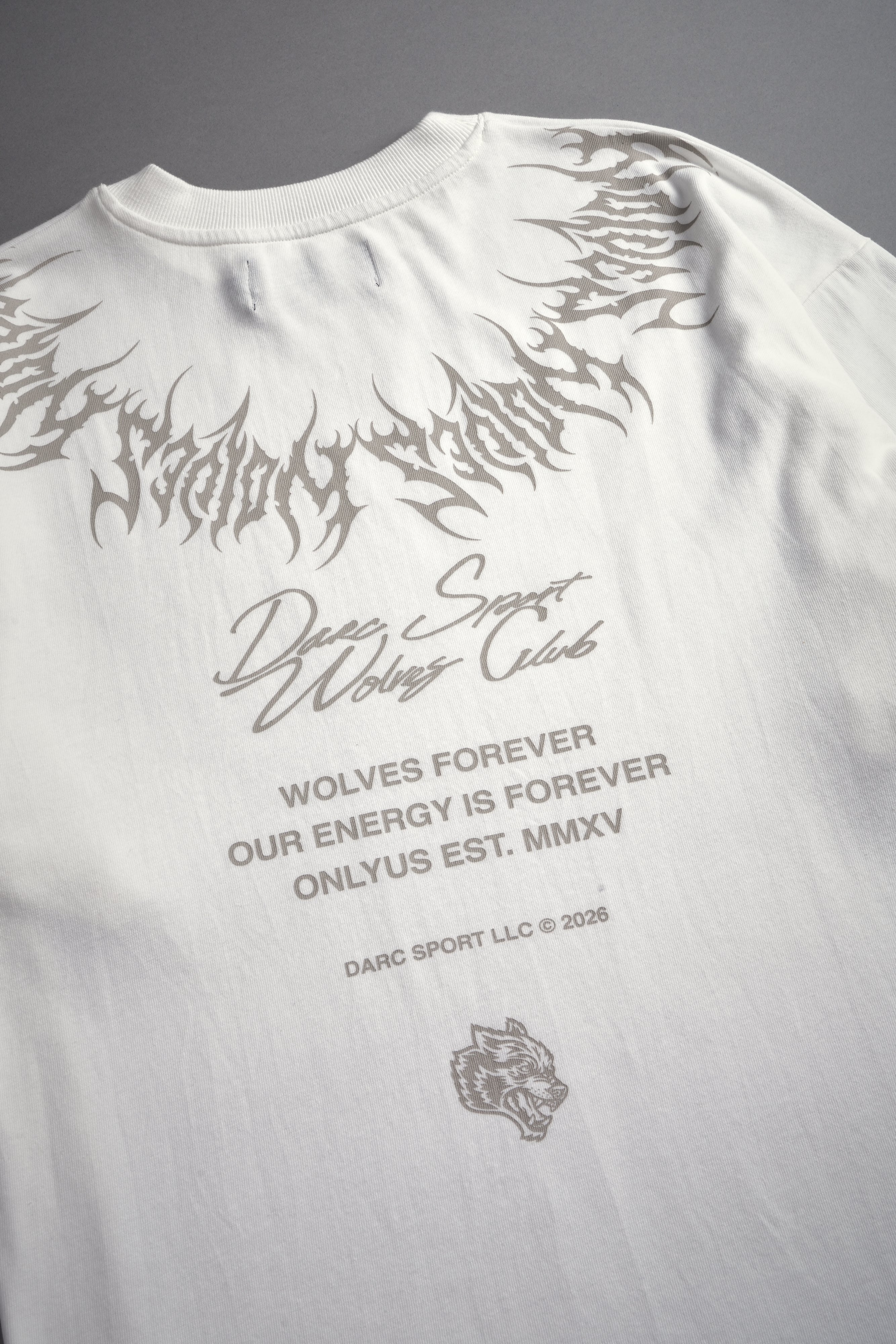 Hesh Core V2 Premium Oversized Tee in Cream — imagem 12
