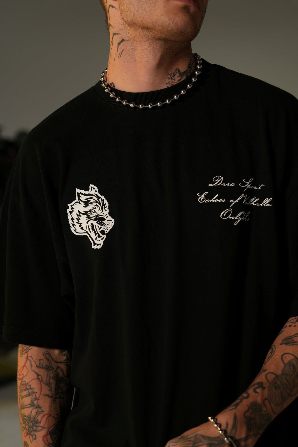 God Of Thunder "Premium" Oversized Tee in Black — imagem 6