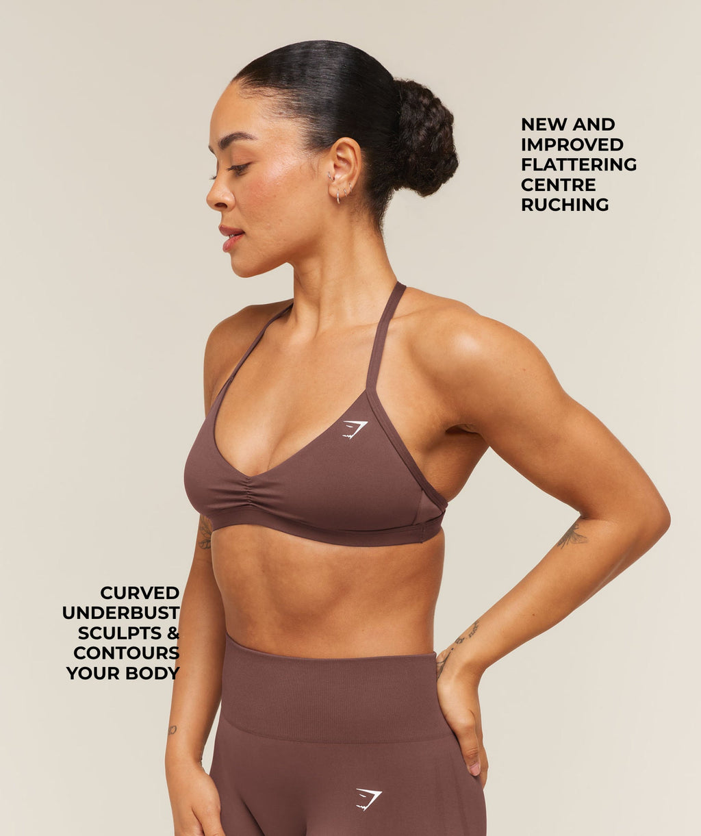 Minimal Sports Bra 2.0 - Espresso Brown — imagem 7