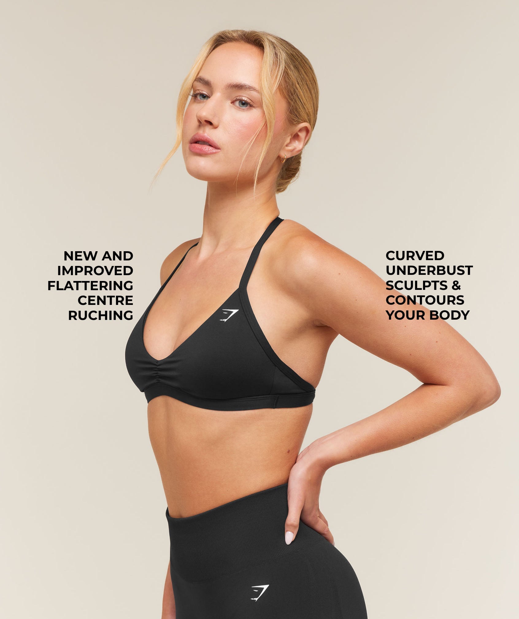 Minimal Sports Bra 2.0 - Black — imagem 7