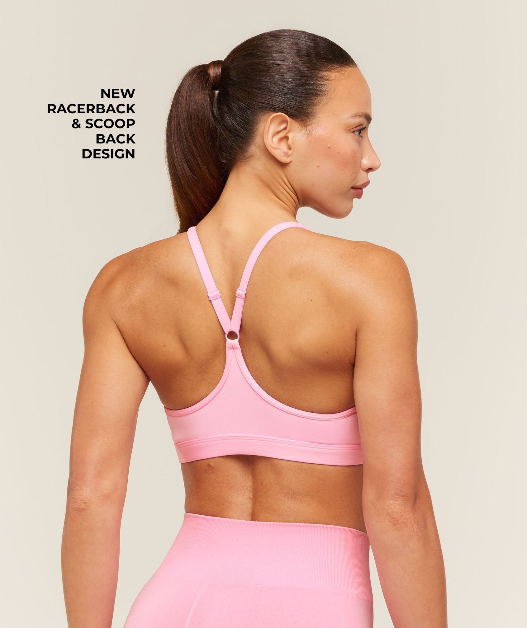 Ruched Sports Bra 2.0 - Poise Pink — imagem 3