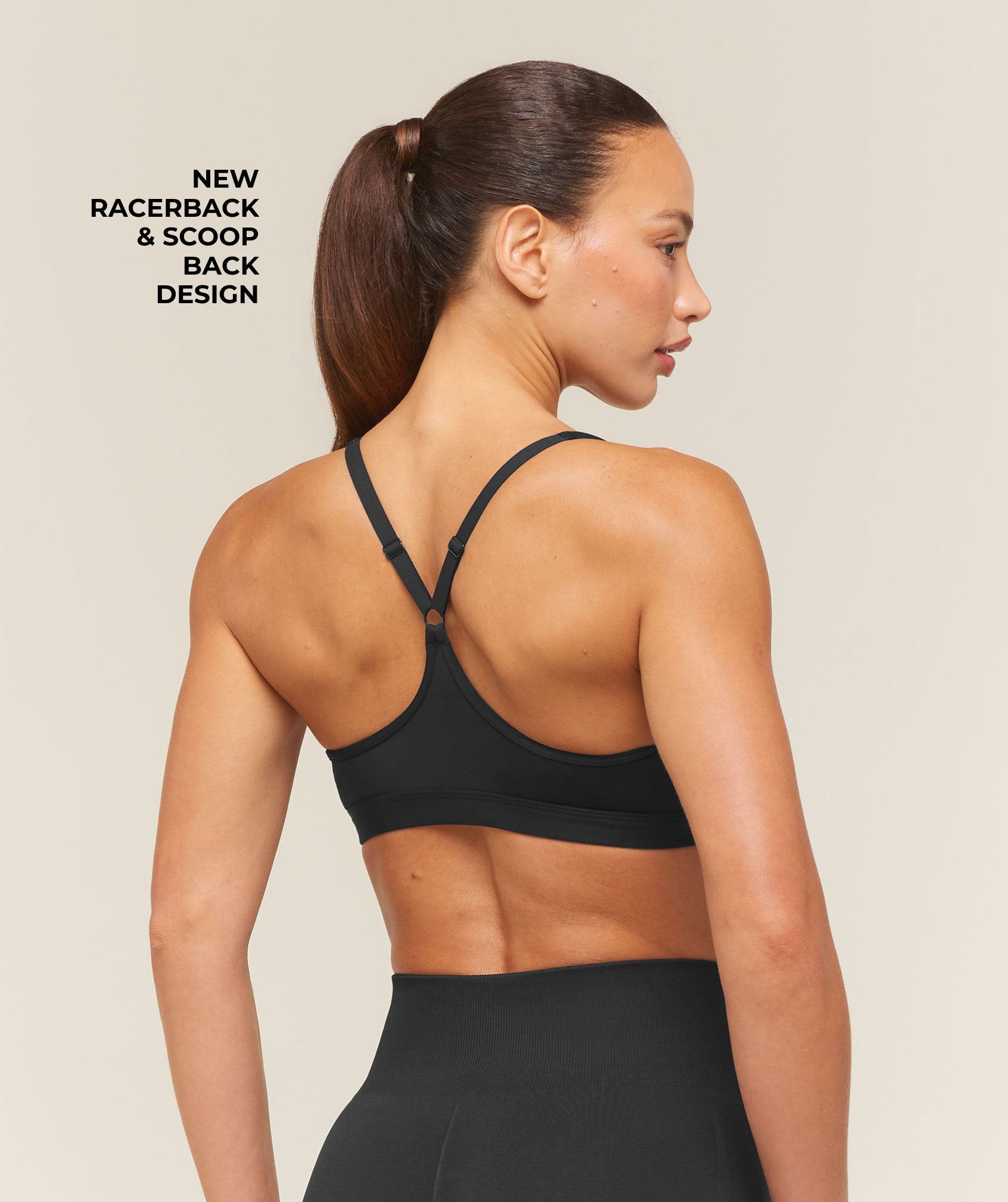 Ruched Sports Bra 2.0 - Black — imagem 3