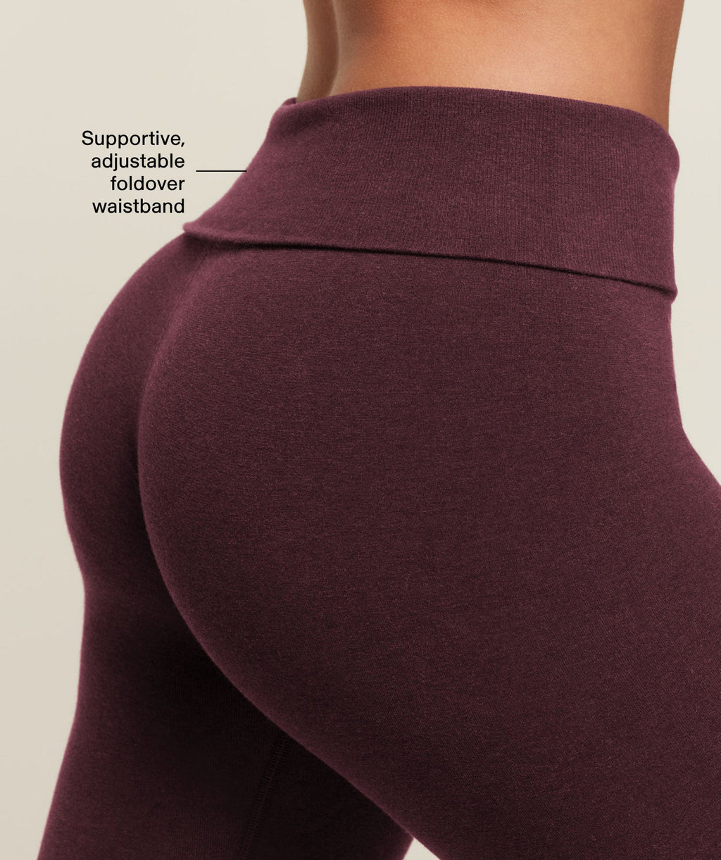 CottonMove™ Leggings - Calm Purple Marl — imagem 3