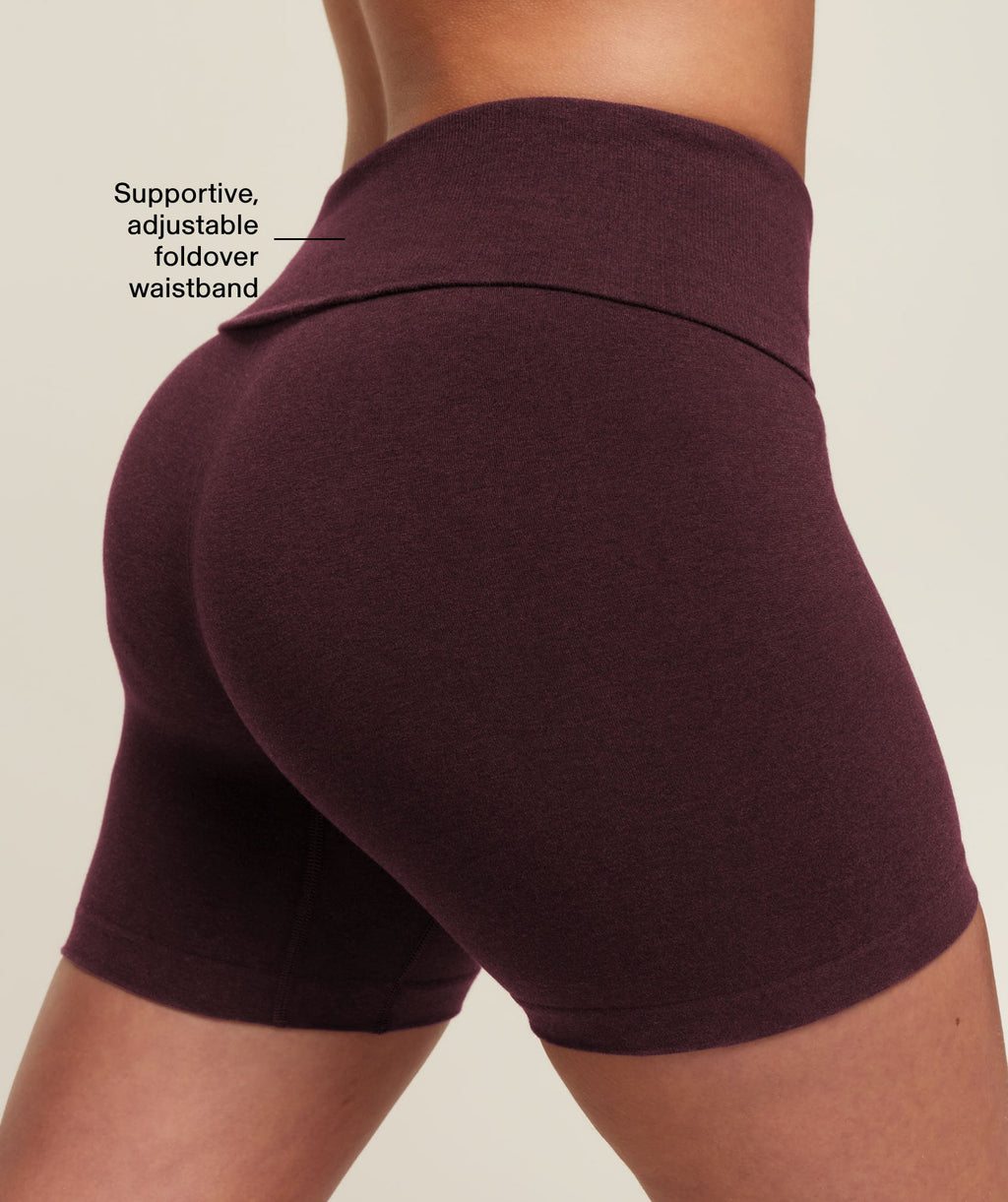 CottonMove™ Shorts - Calm Purple Marl — imagem 3
