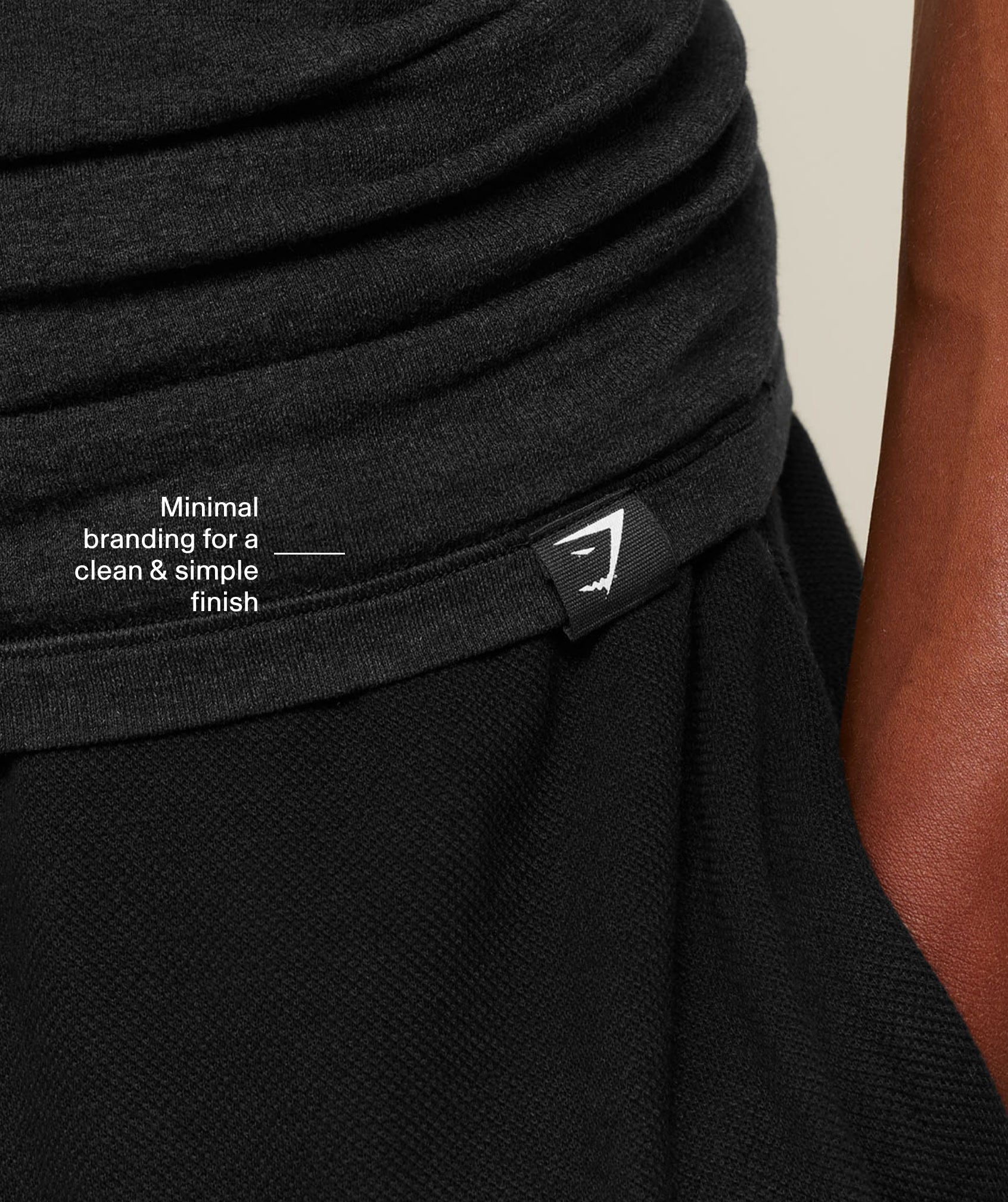 Cotton Seamless T-Shirt - Black Marl — imagem 5