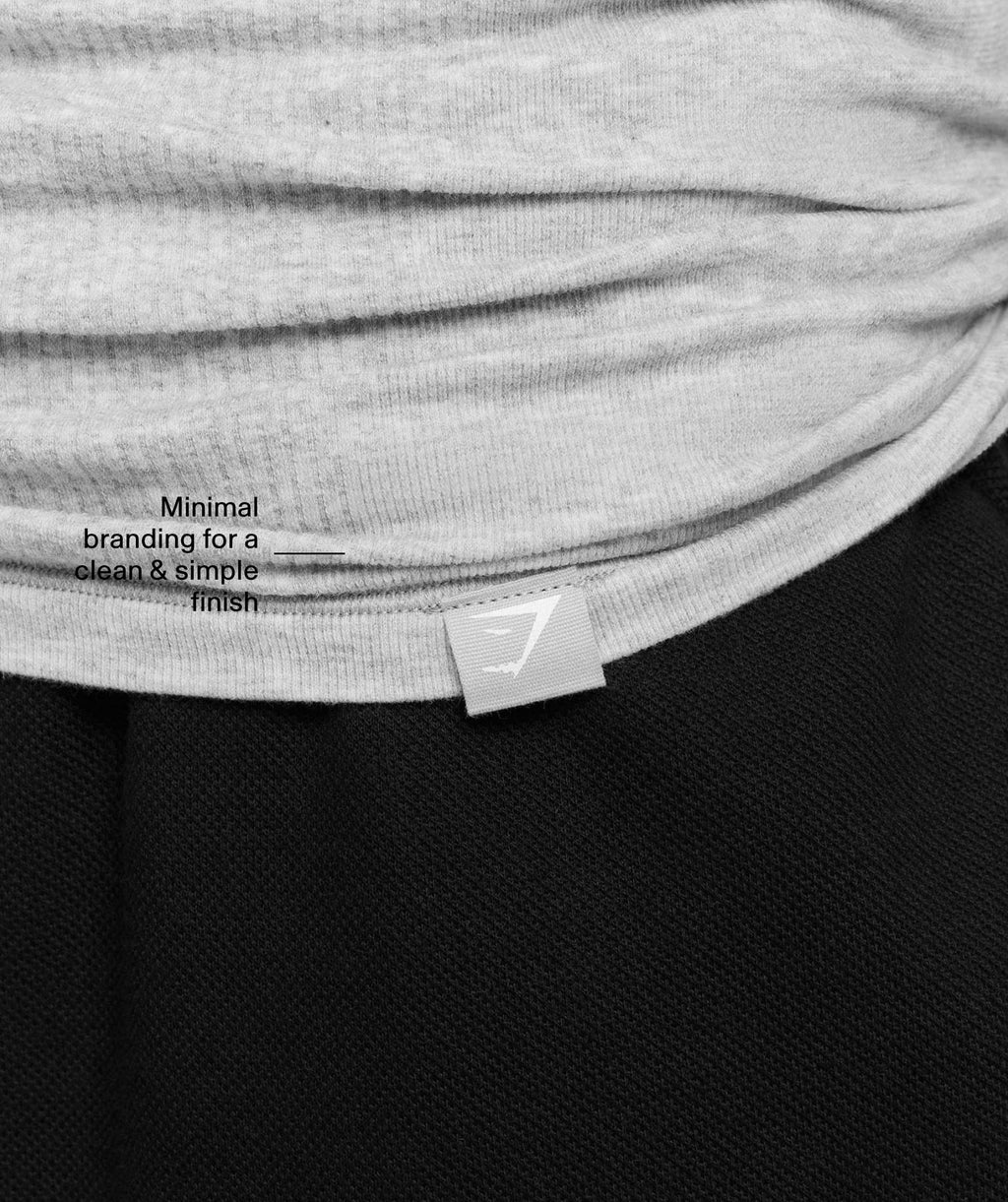 Cotton Seamless T-Shirt - Soft Grey Marl — imagem 5