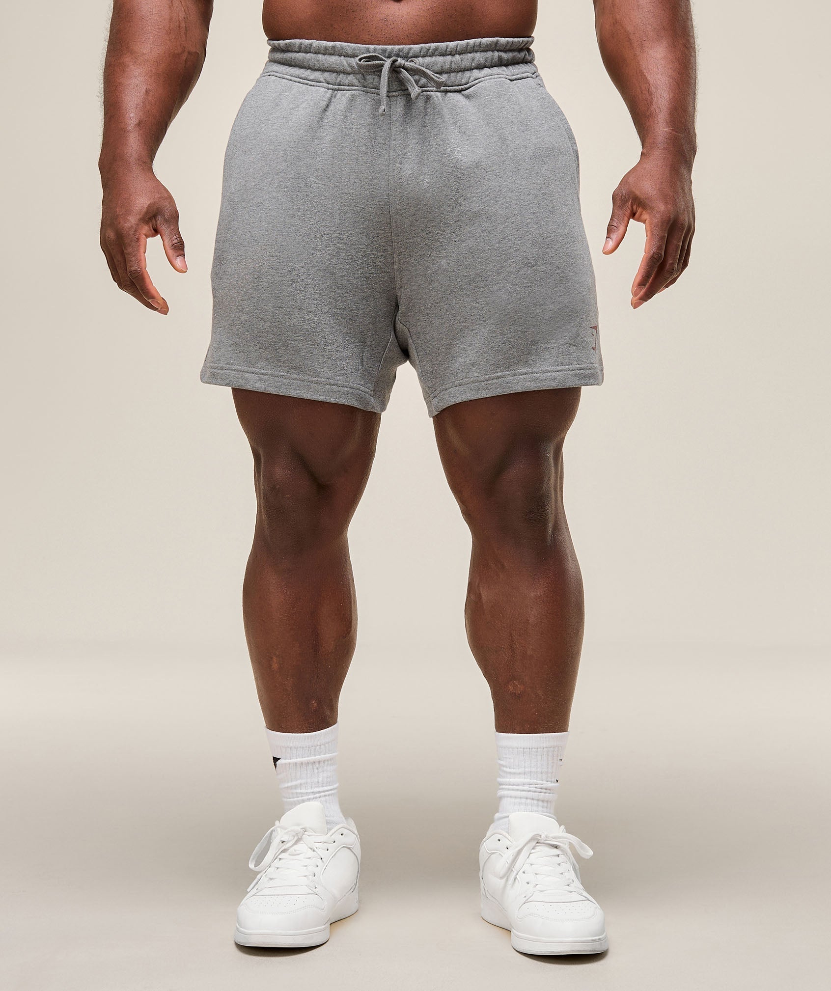 Power 5" Shorts - Charcoal Core Marl — imagem 1