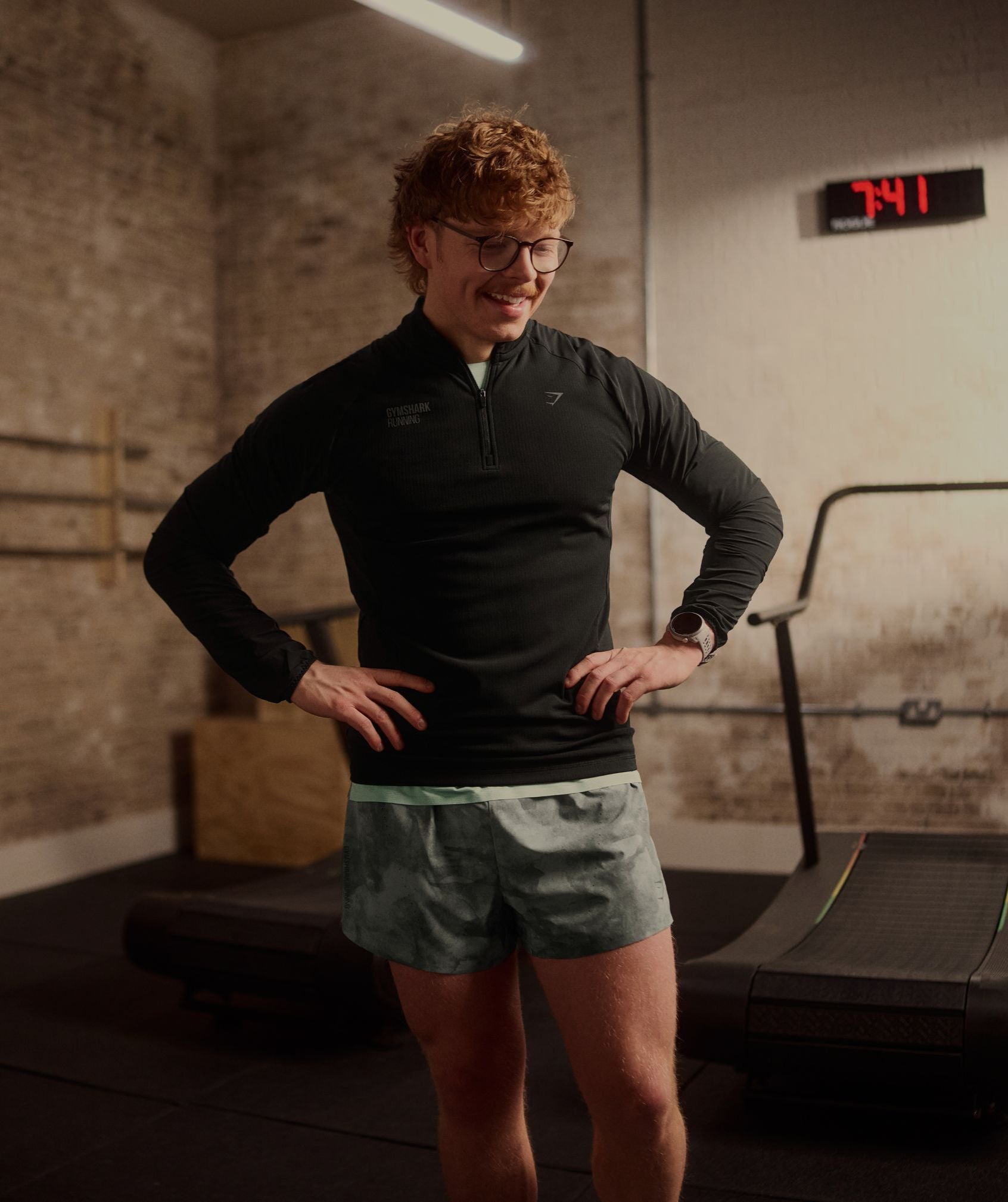 Running Elite Race 5" Short - Smokey Grey — imagem 2