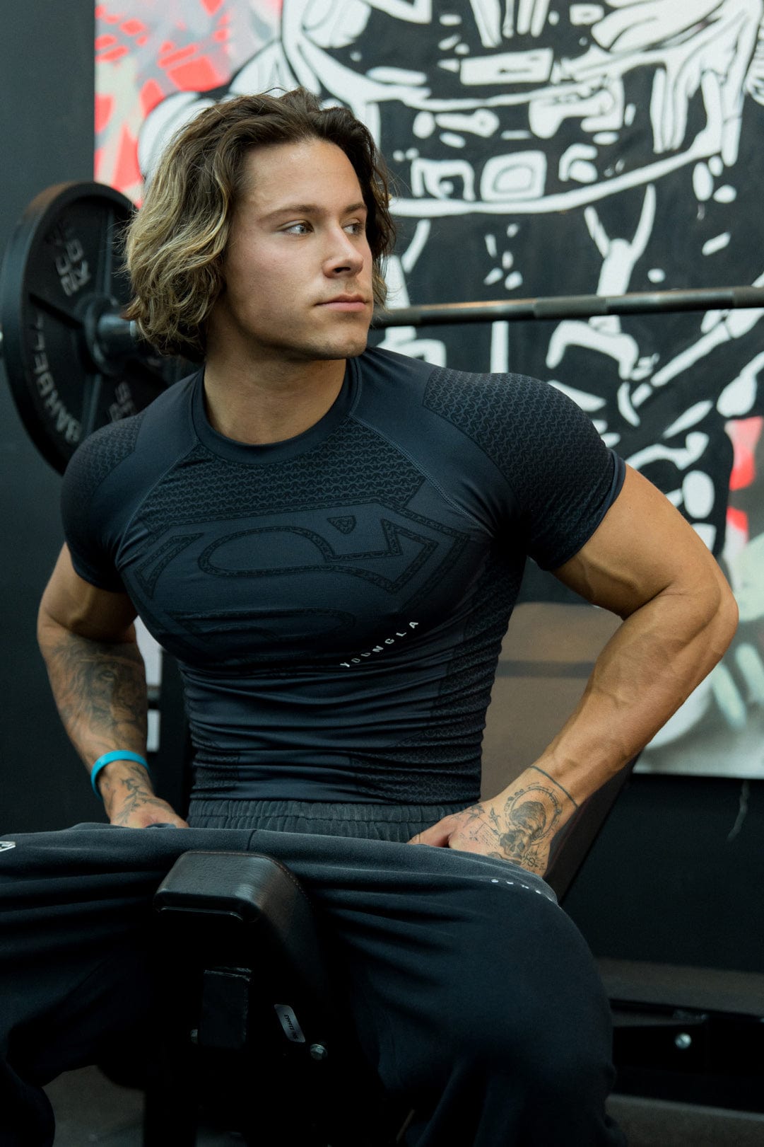 4117 - Superman Compression Tees — imagem 9