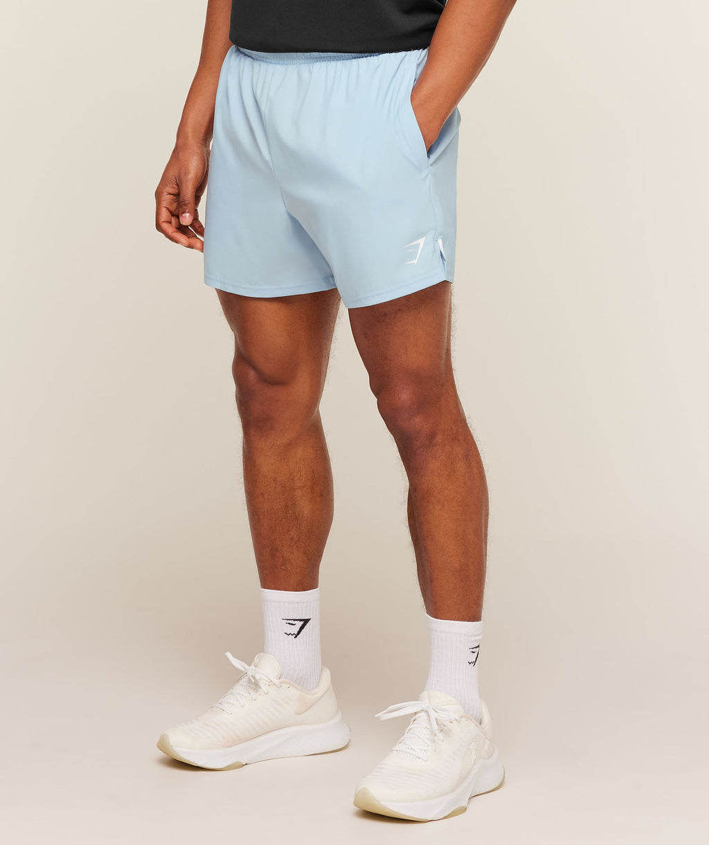 Arrival Contrast Shorts - Chilled Blue/White — imagem 2