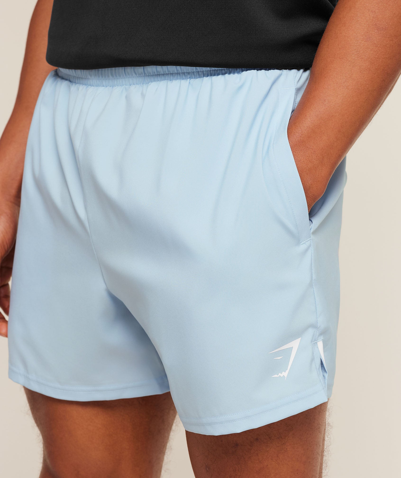 Arrival Contrast Shorts - Chilled Blue/White — imagem 6