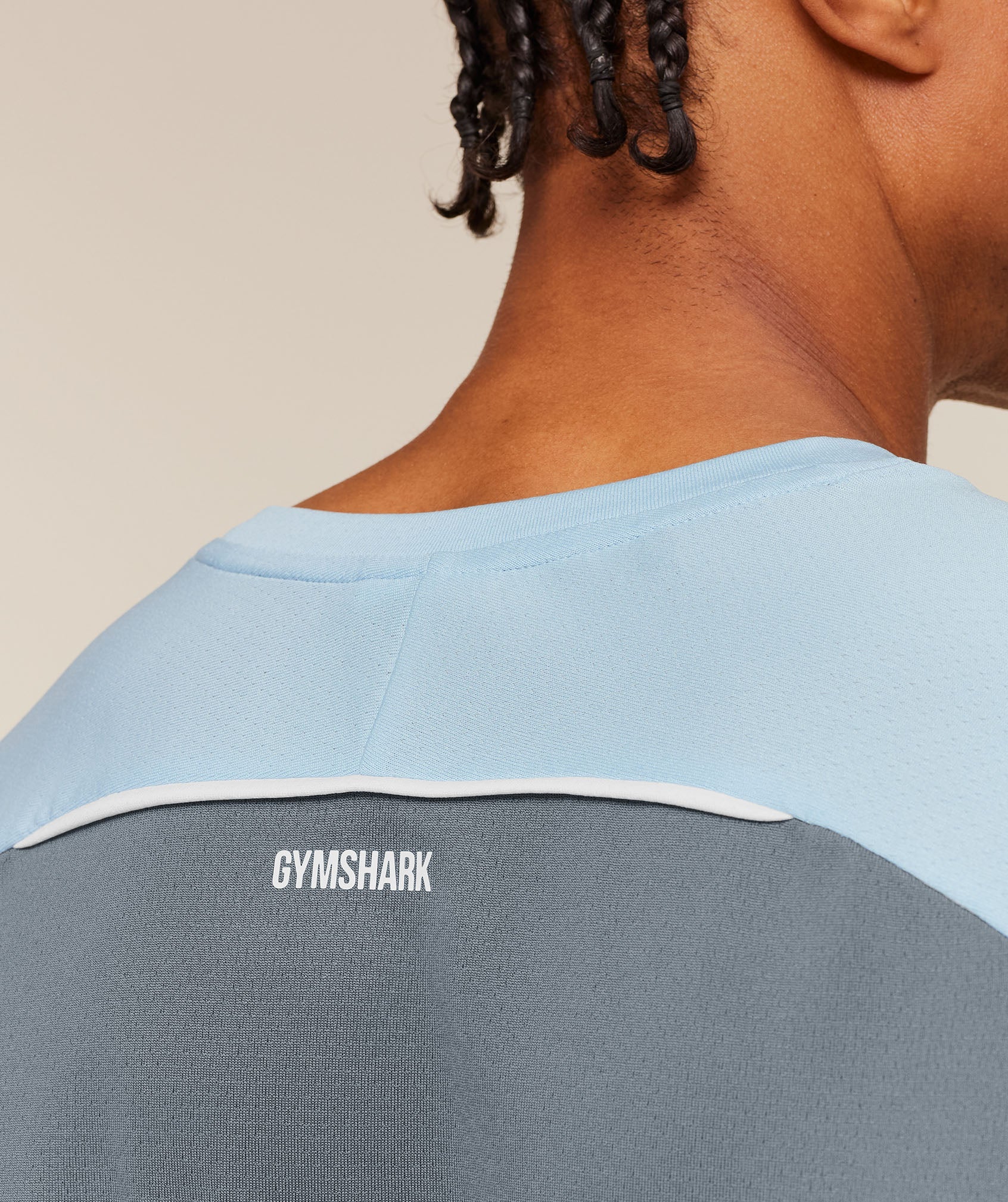 Arrival Contrast T-Shirt - Chilled Blue/Iron Blue — imagem 6