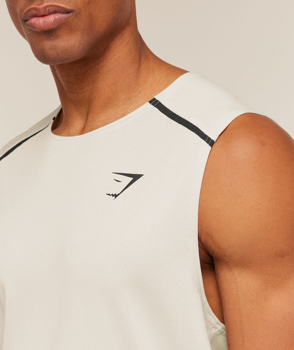 Arrival Contrast Tank - Tinted White/Pebble Grey — imagem 5