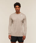 Arrival Long Sleeve T-Shirt - Chalk Beige/Lifestyle Brown — imagem 1