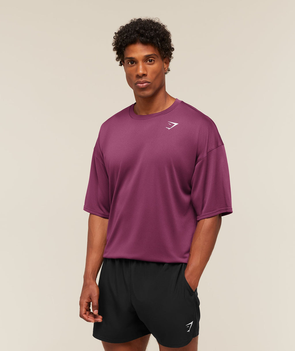 Arrival Oversized T-Shirt - Strength Pink — imagem 4