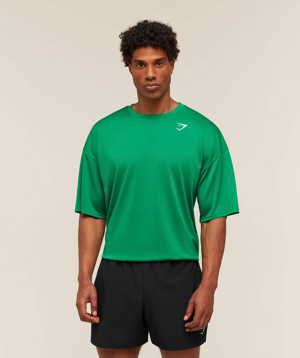 Arrival Oversized T-Shirt - Track Green — imagem 1