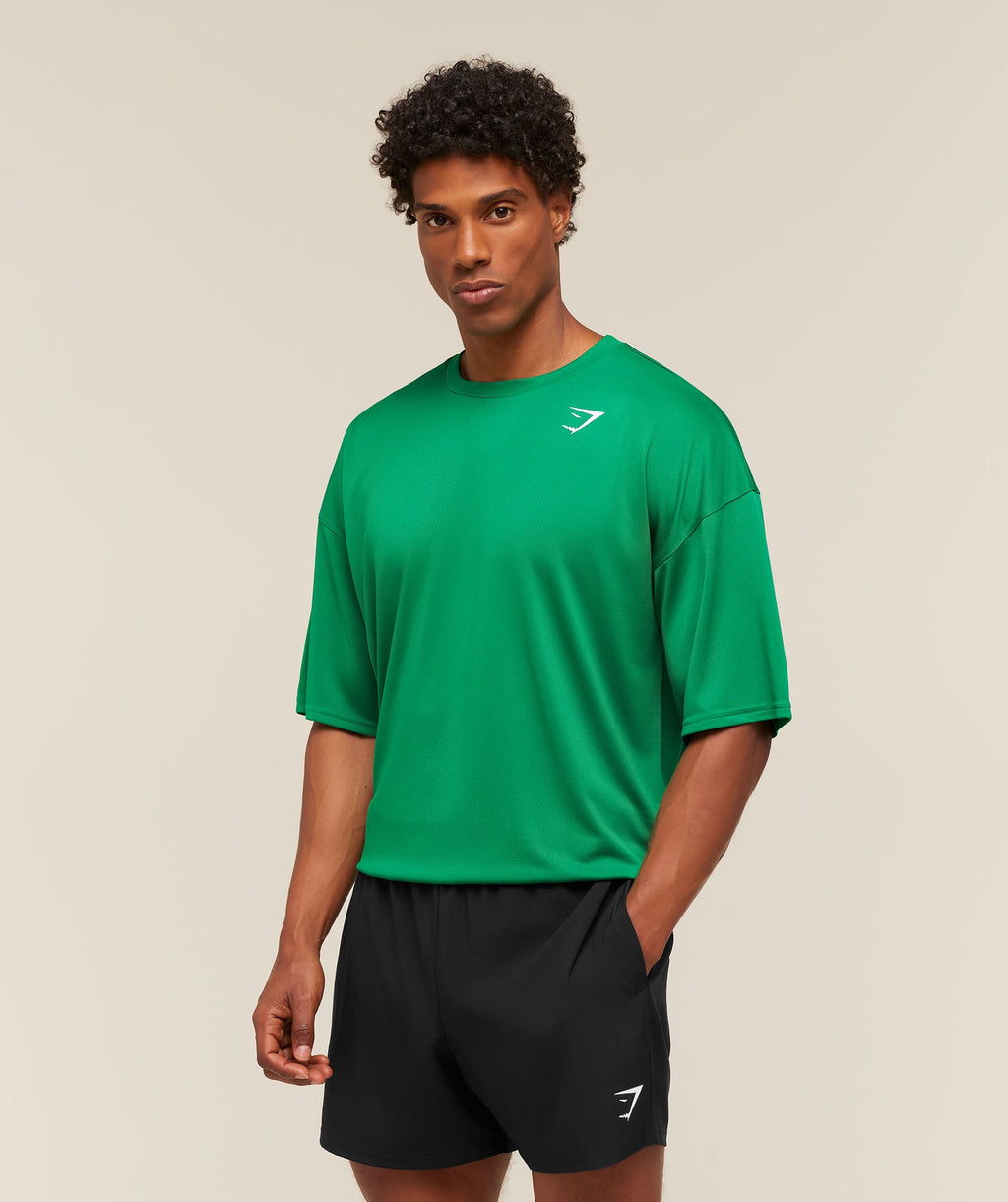 Arrival Oversized T-Shirt - Track Green — imagem 3
