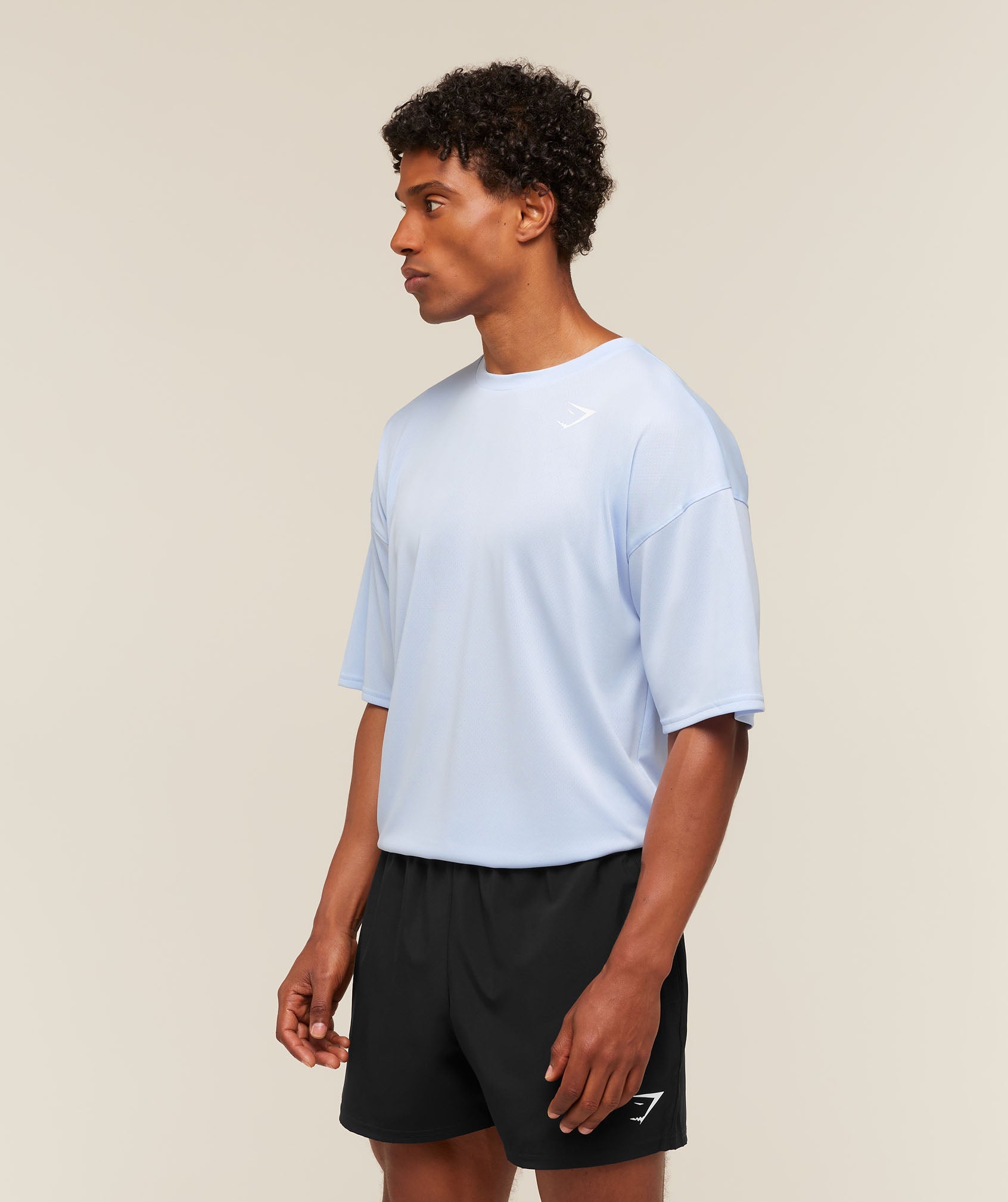 Arrival Oversized T-Shirt - Tranquil Blue — imagem 4