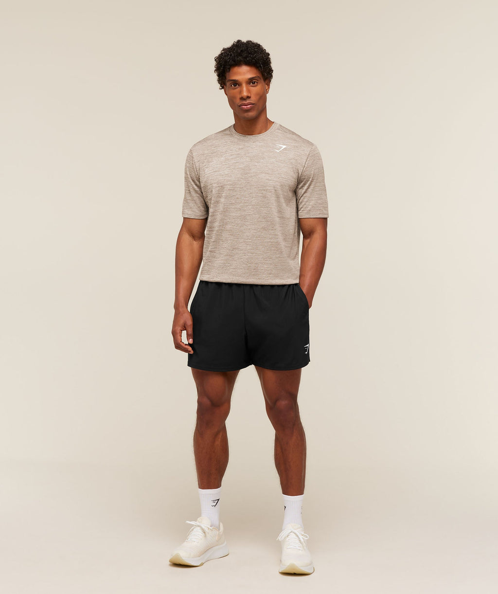 Arrival T-Shirt - Chalk Beige/Lifestyle Brown — imagem 4