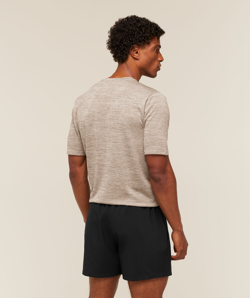 Arrival T-Shirt - Chalk Beige/Lifestyle Brown — imagem 2