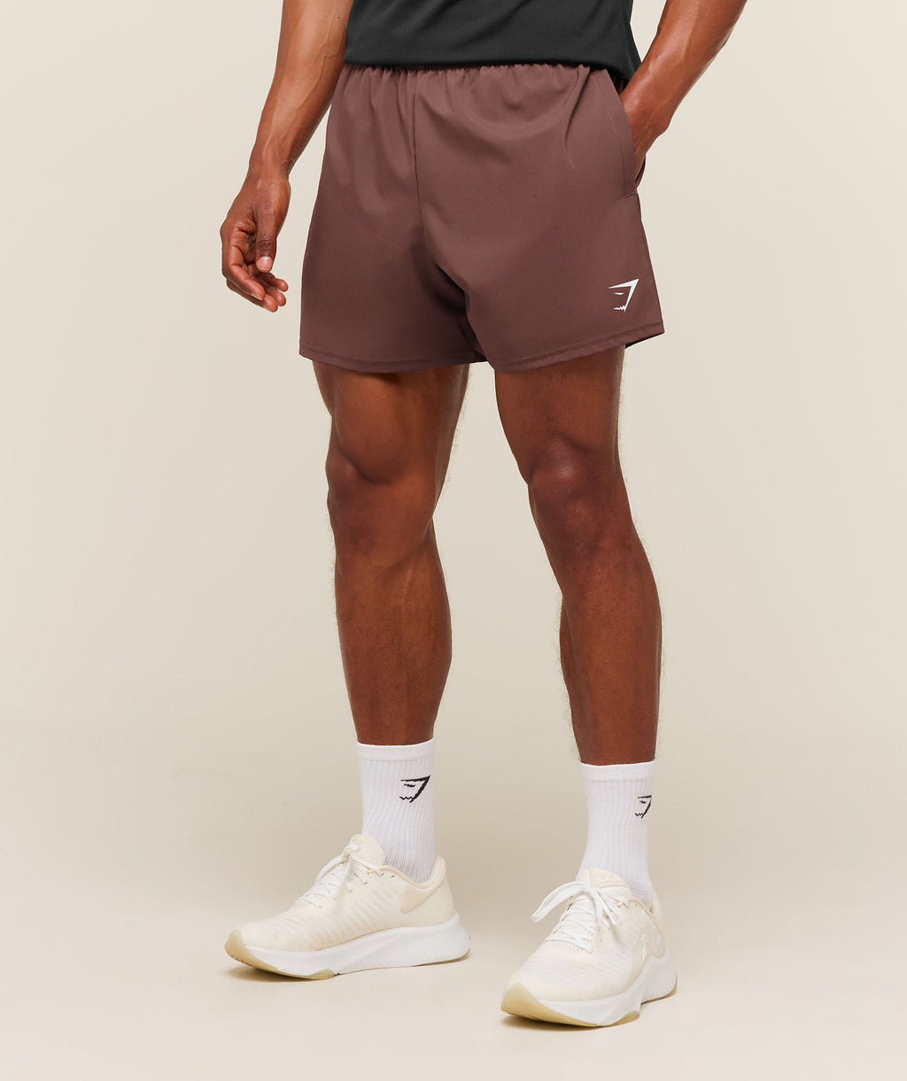 Arrival 5" Shorts - Espresso Brown — imagem 3