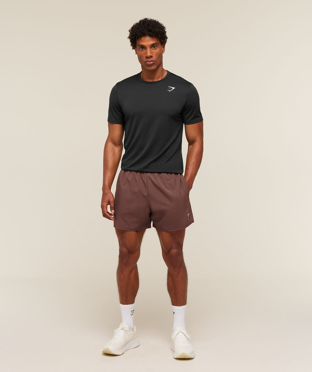 Arrival 5" Shorts - Espresso Brown — imagem 4
