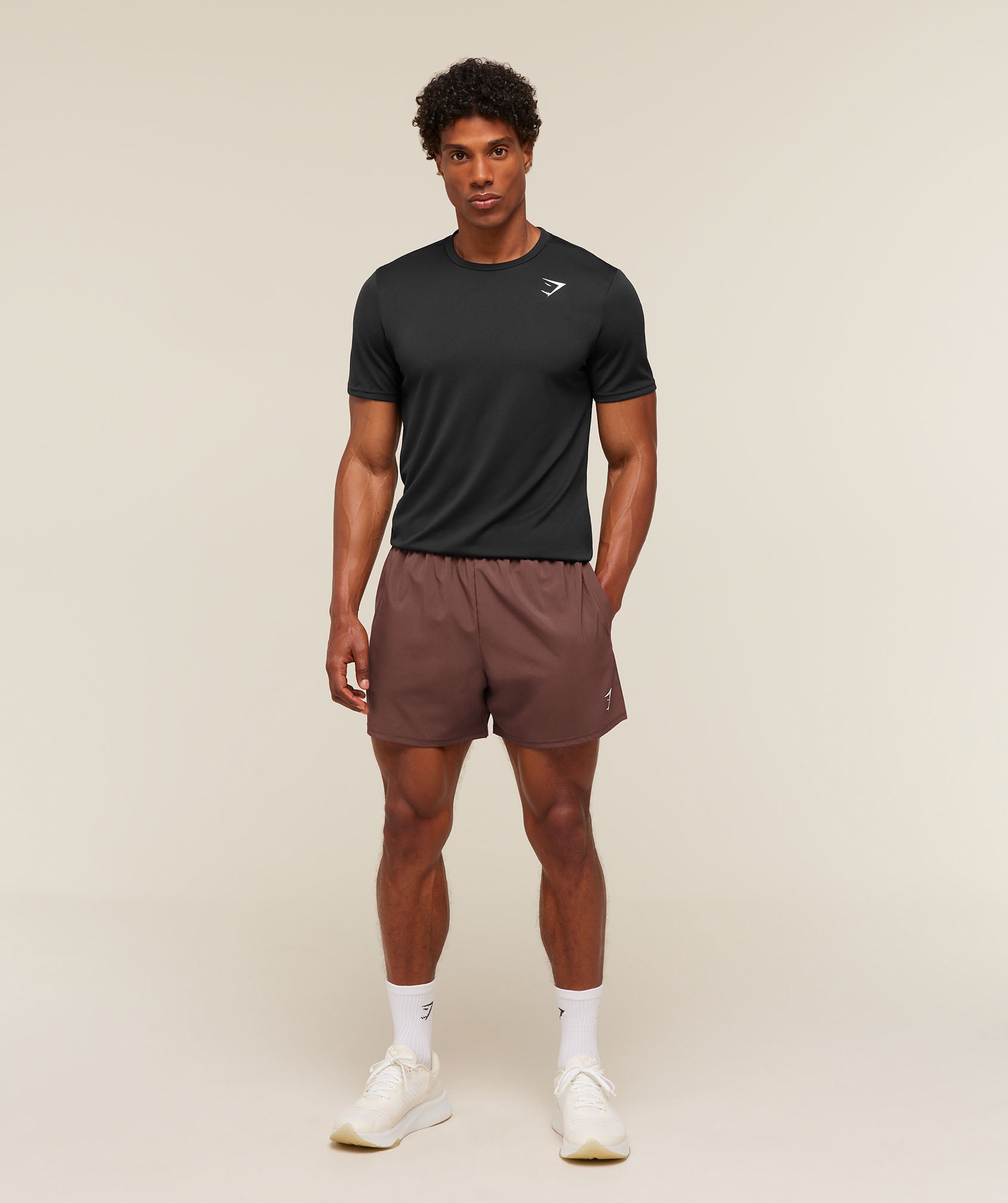 Arrival 5" Shorts - Espresso Brown — imagem 4