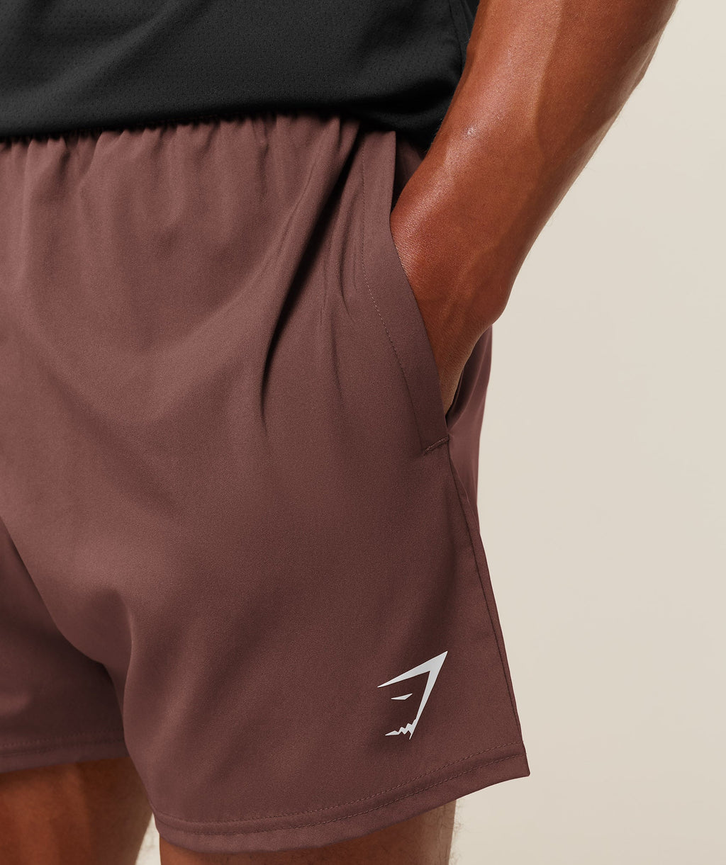Arrival 5" Shorts - Espresso Brown — imagem 5