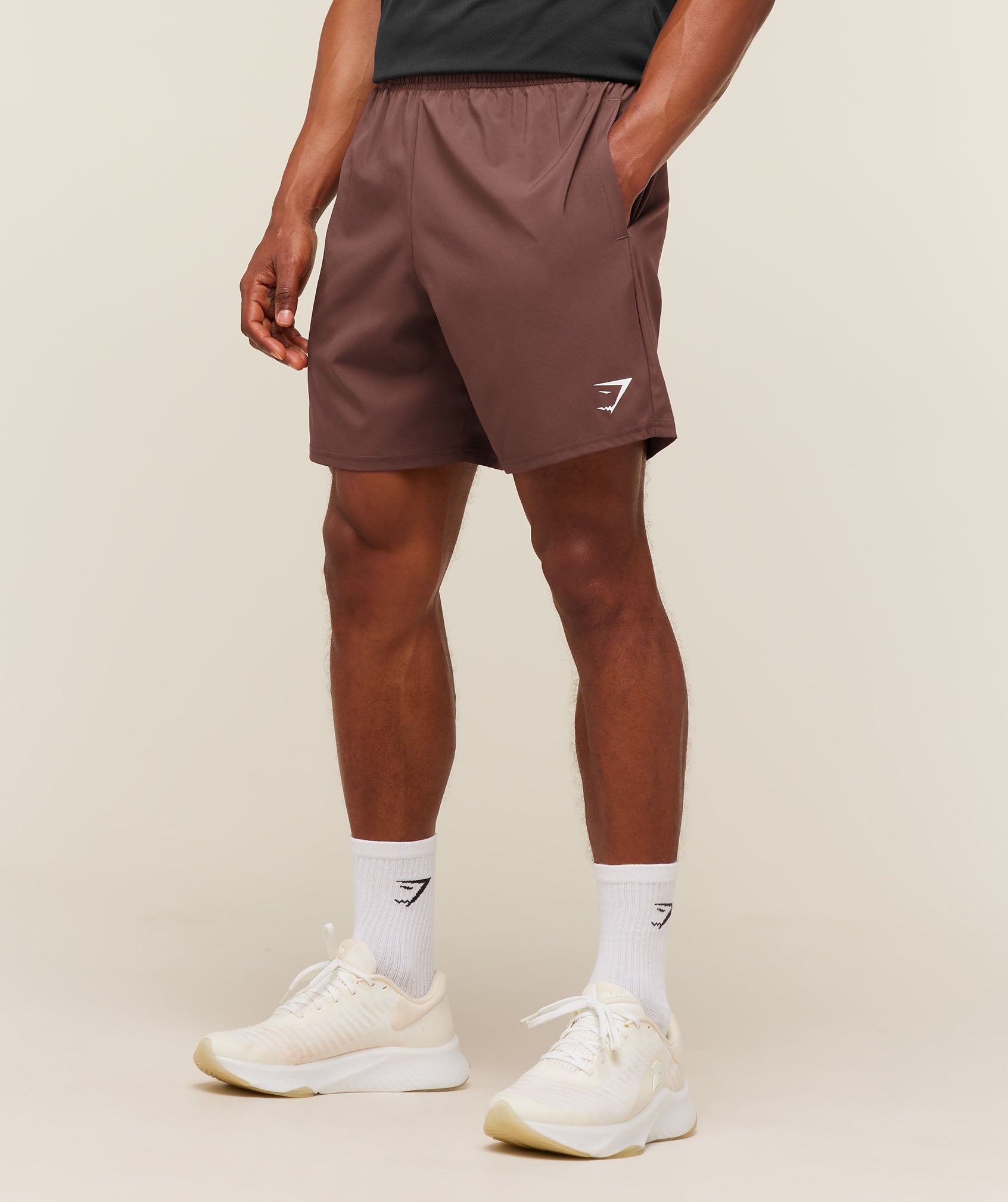 Arrival 7" Shorts - Espresso Brown — imagem 3