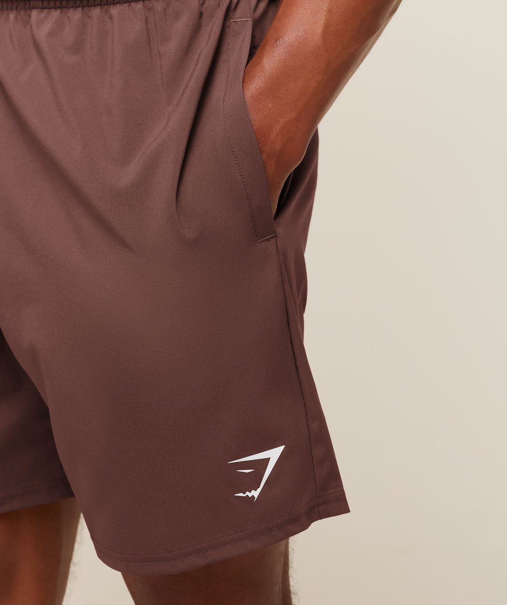 Arrival 7" Shorts - Espresso Brown — imagem 5