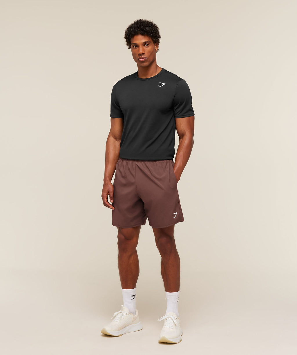 Arrival 7" Shorts - Espresso Brown — imagem 4