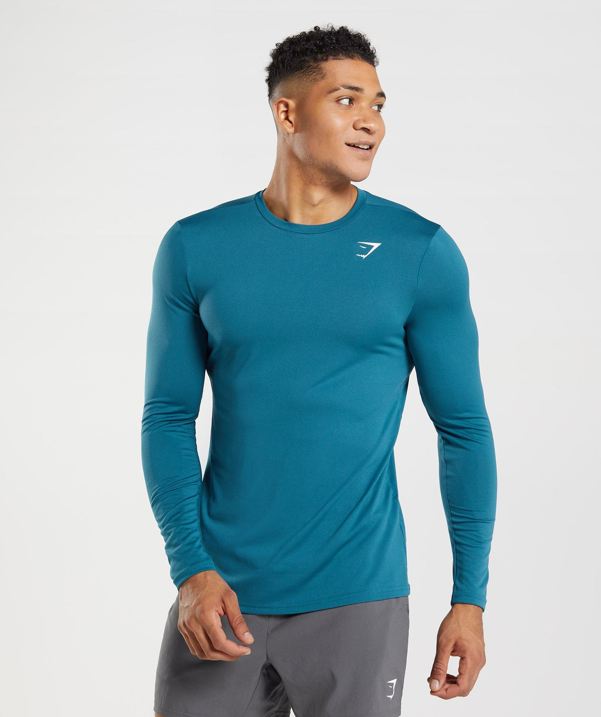 Arrival Long Sleeve T-Shirt - Atlantic Blue — imagem 1