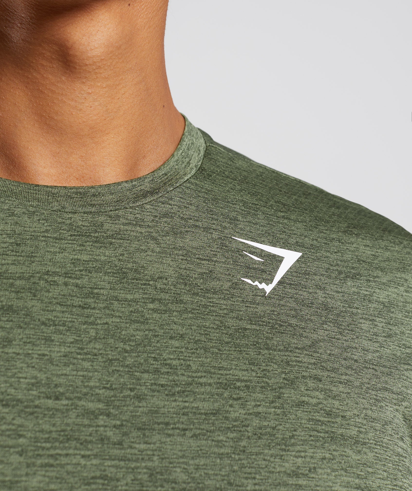 Arrival Marl T-Shirt - Core Olive/Kalamata Olive Marl — imagem 3
