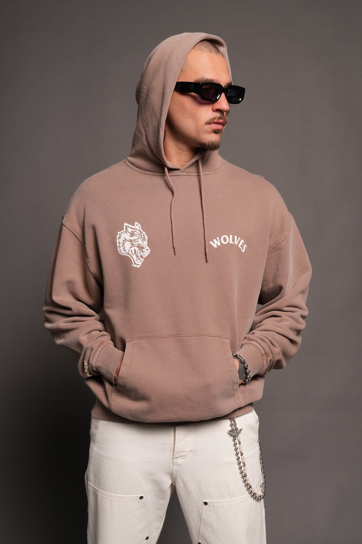 Leap Of Faith V2 Bishop Hoodie In Mojave Brown - imagem 4