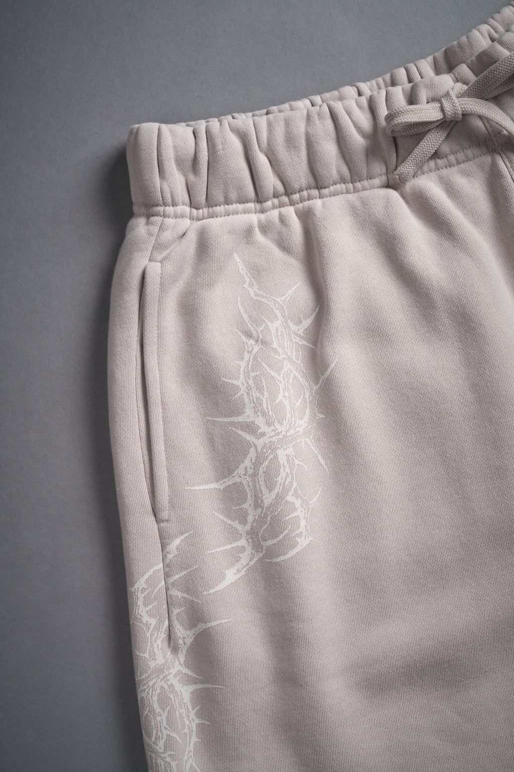 Thorns Post Lounge Sweat Shorts in Clay — imagem 8
