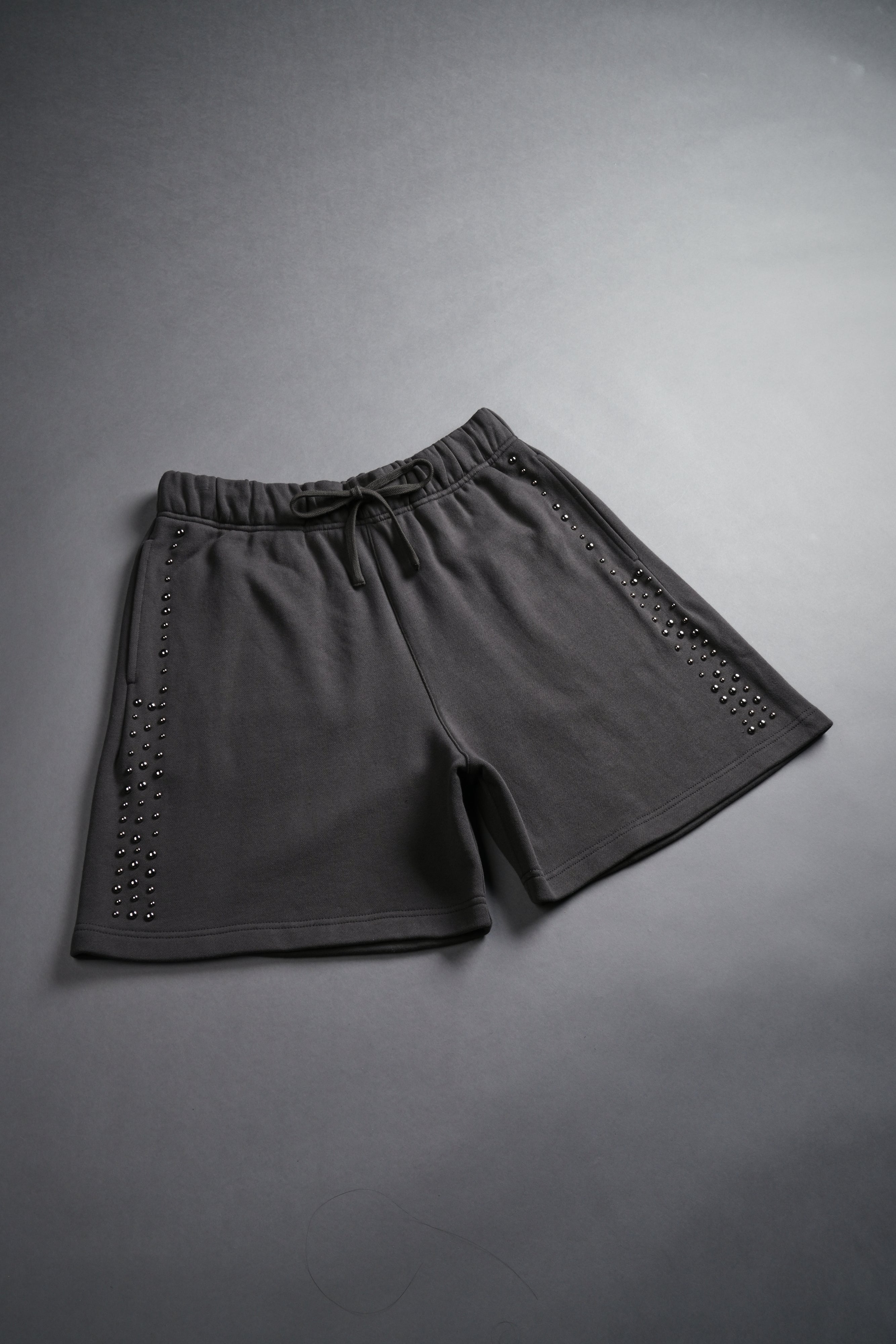 Stud Wolf Post Lounge Sweat Shorts in Wolf Gray — imagem 6