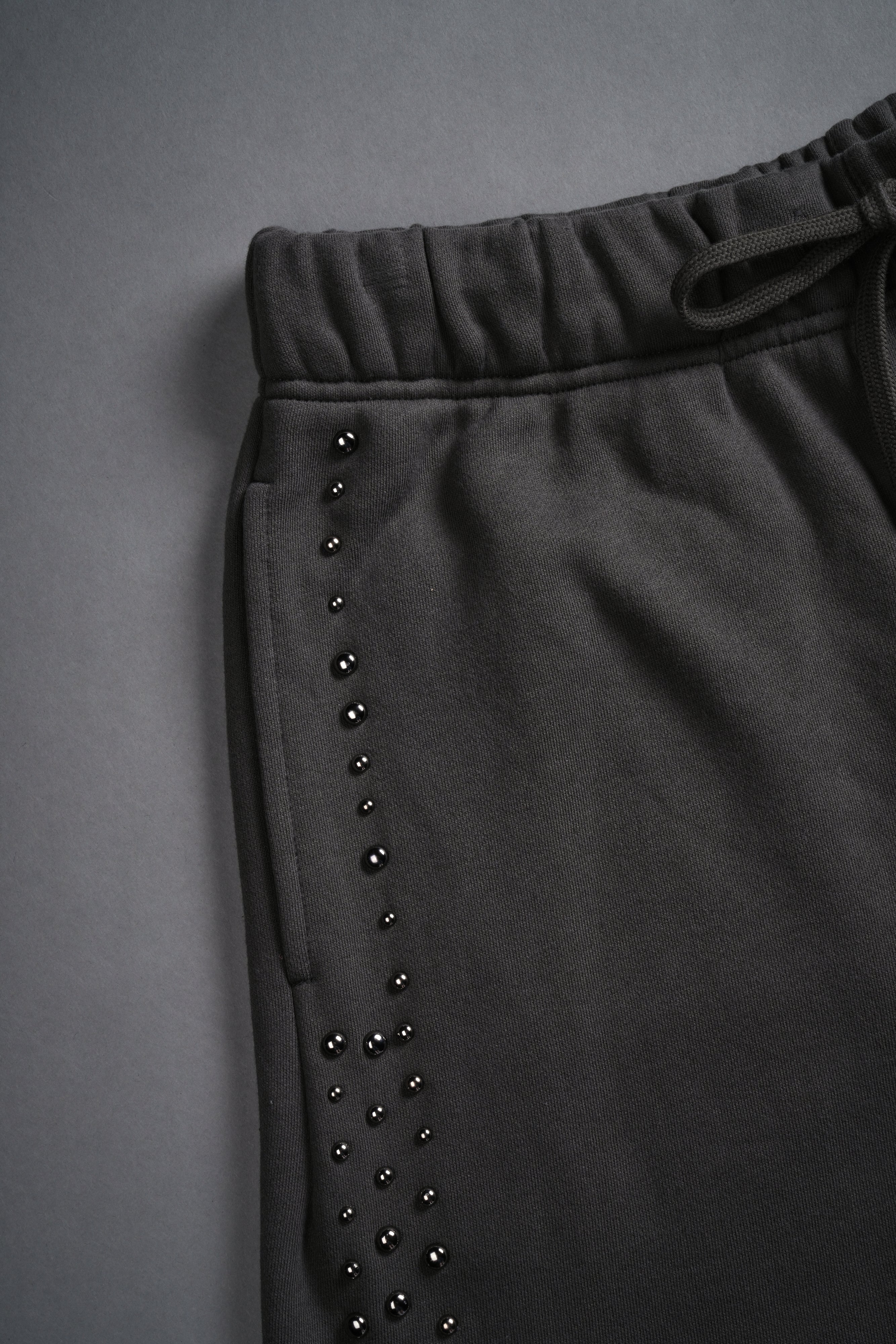 Stud Wolf Post Lounge Sweat Shorts in Wolf Gray — imagem 8