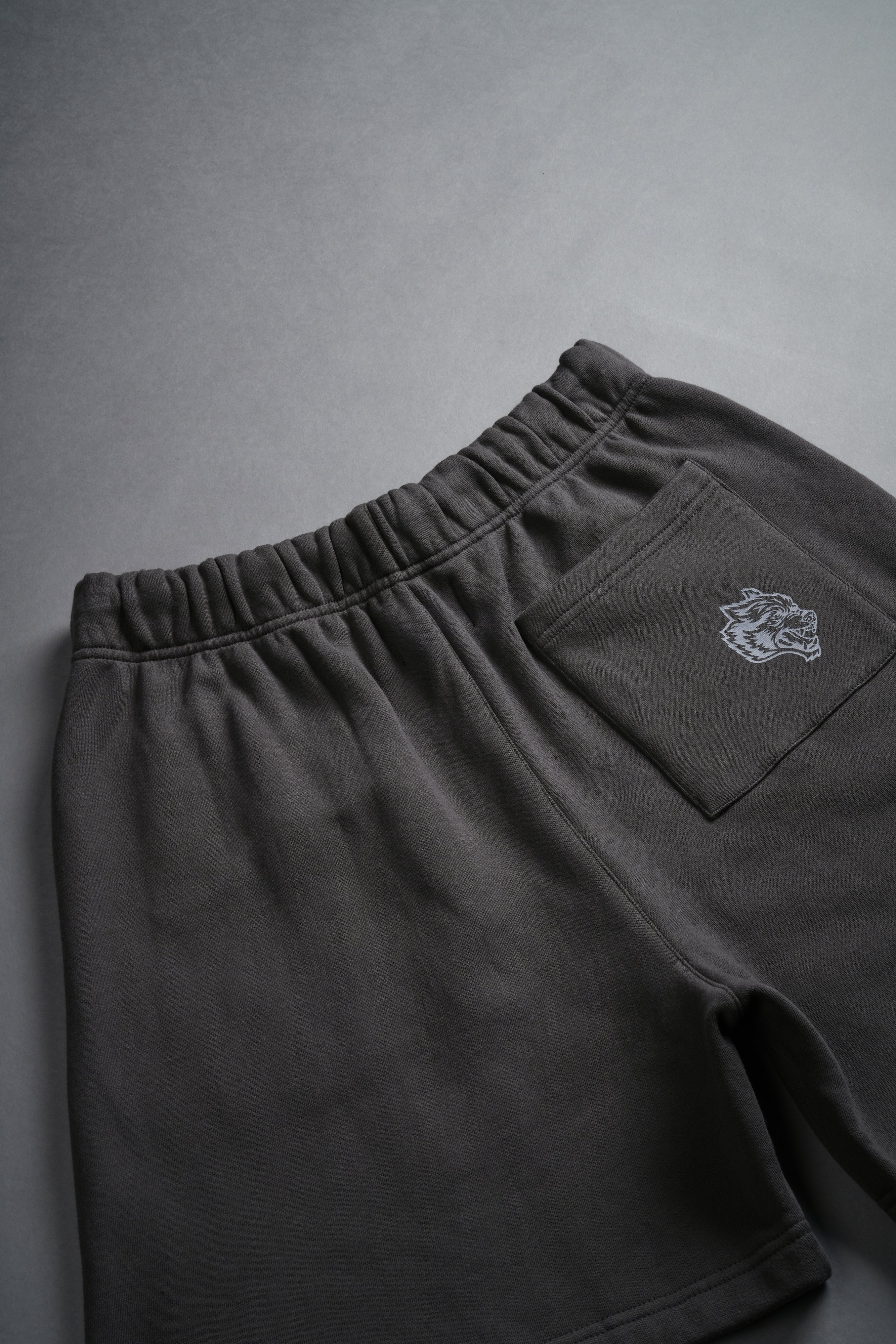 Stud Wolf Post Lounge Sweat Shorts in Wolf Gray — imagem 9