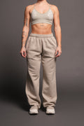 Dual Pyramid Big Cozy Sweats In Cactus Gray - imagem 1