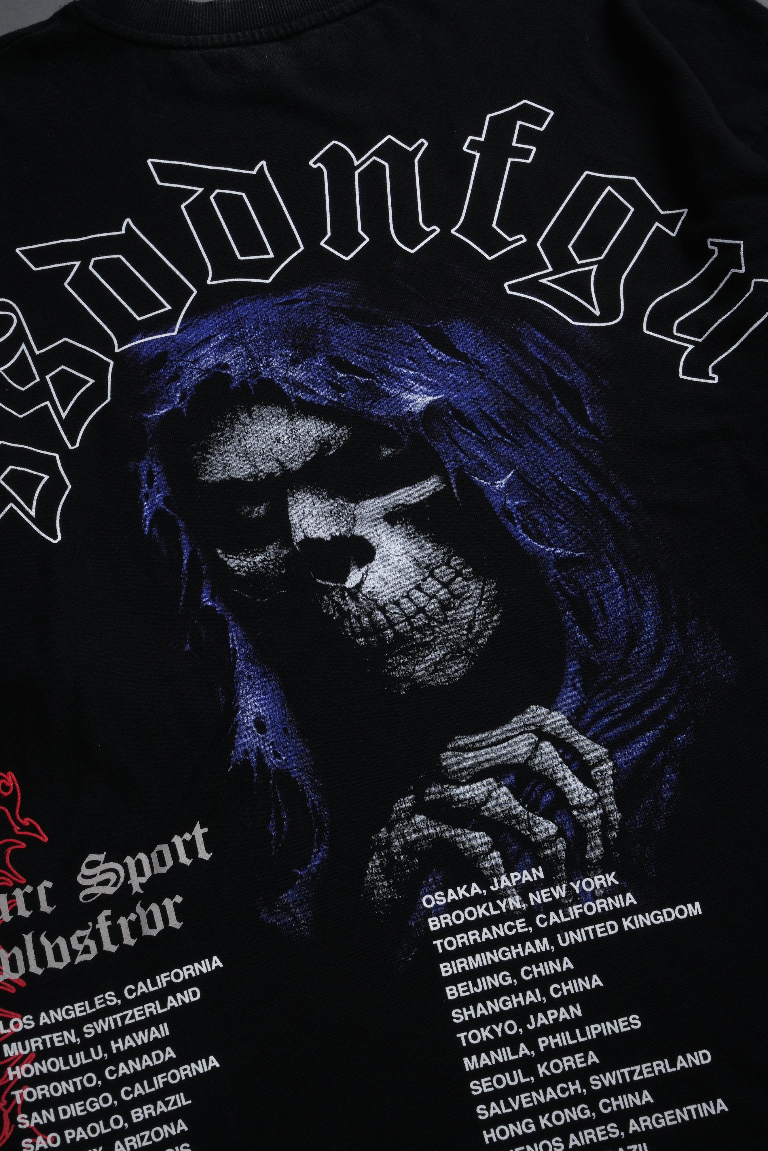 Reaper Tour Premium Oversized Tee in Black — imagem 9