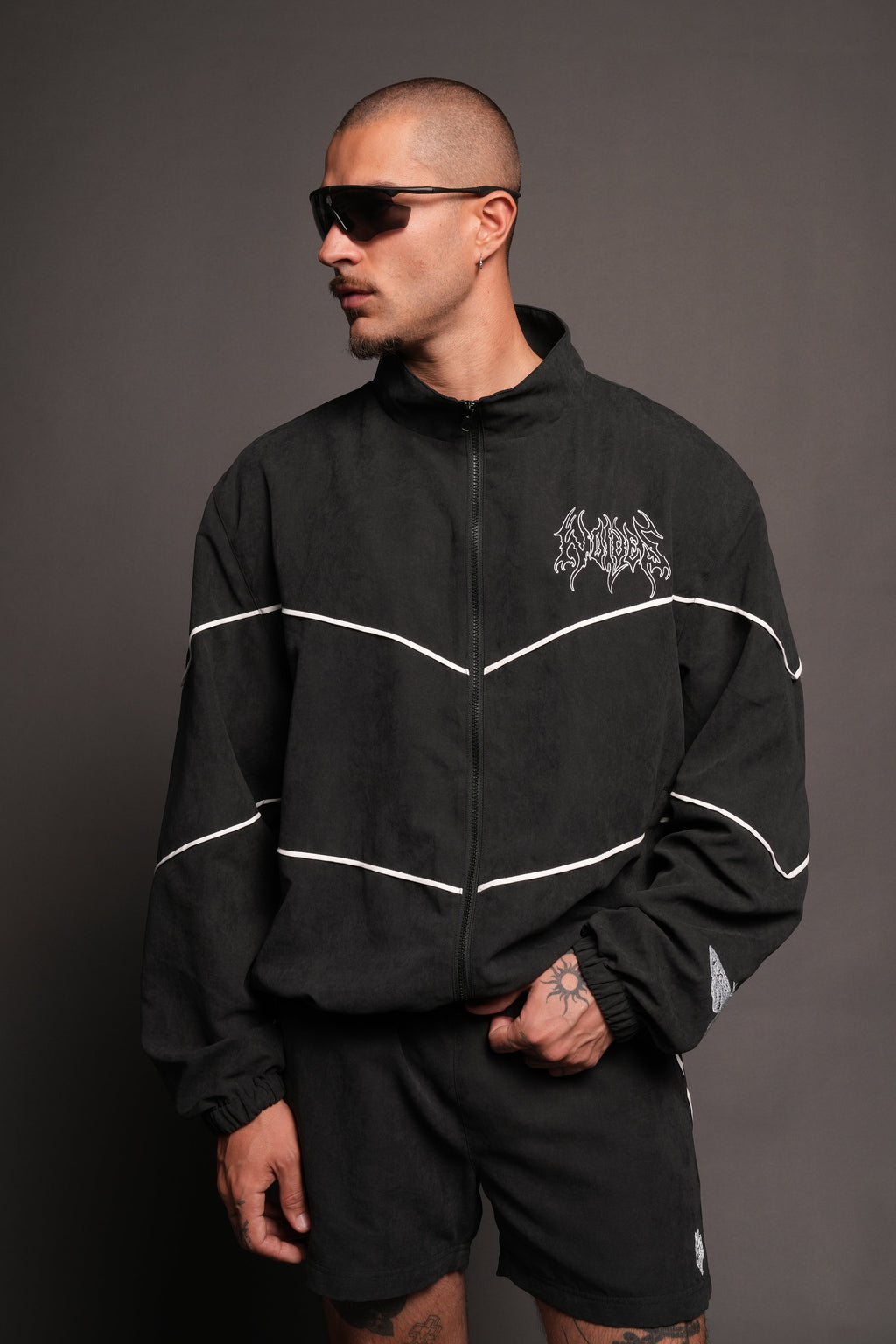 Hesh Forever V2 Darby Track Jacket In Black - imagem 4