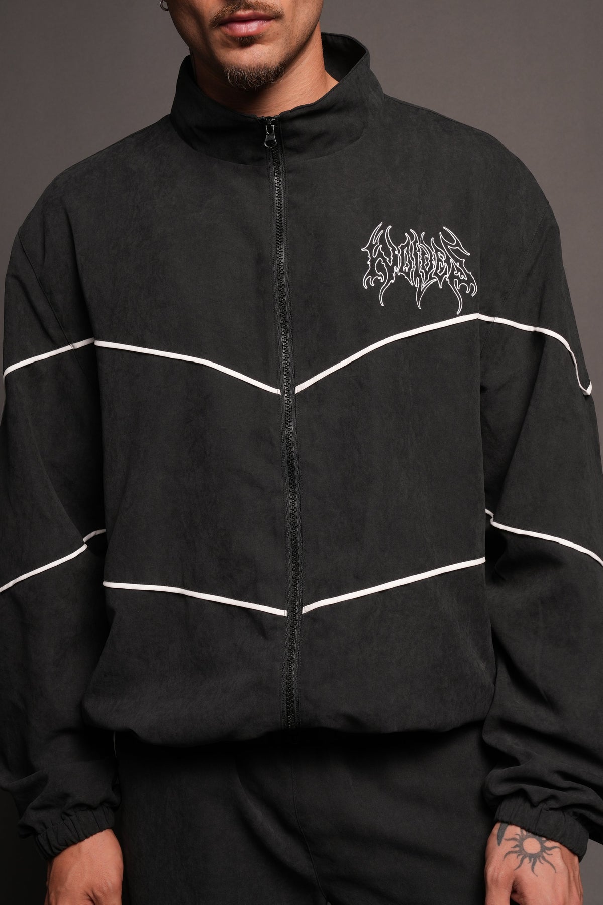 Hesh Forever V2 Darby Track Jacket In Black - imagem 7