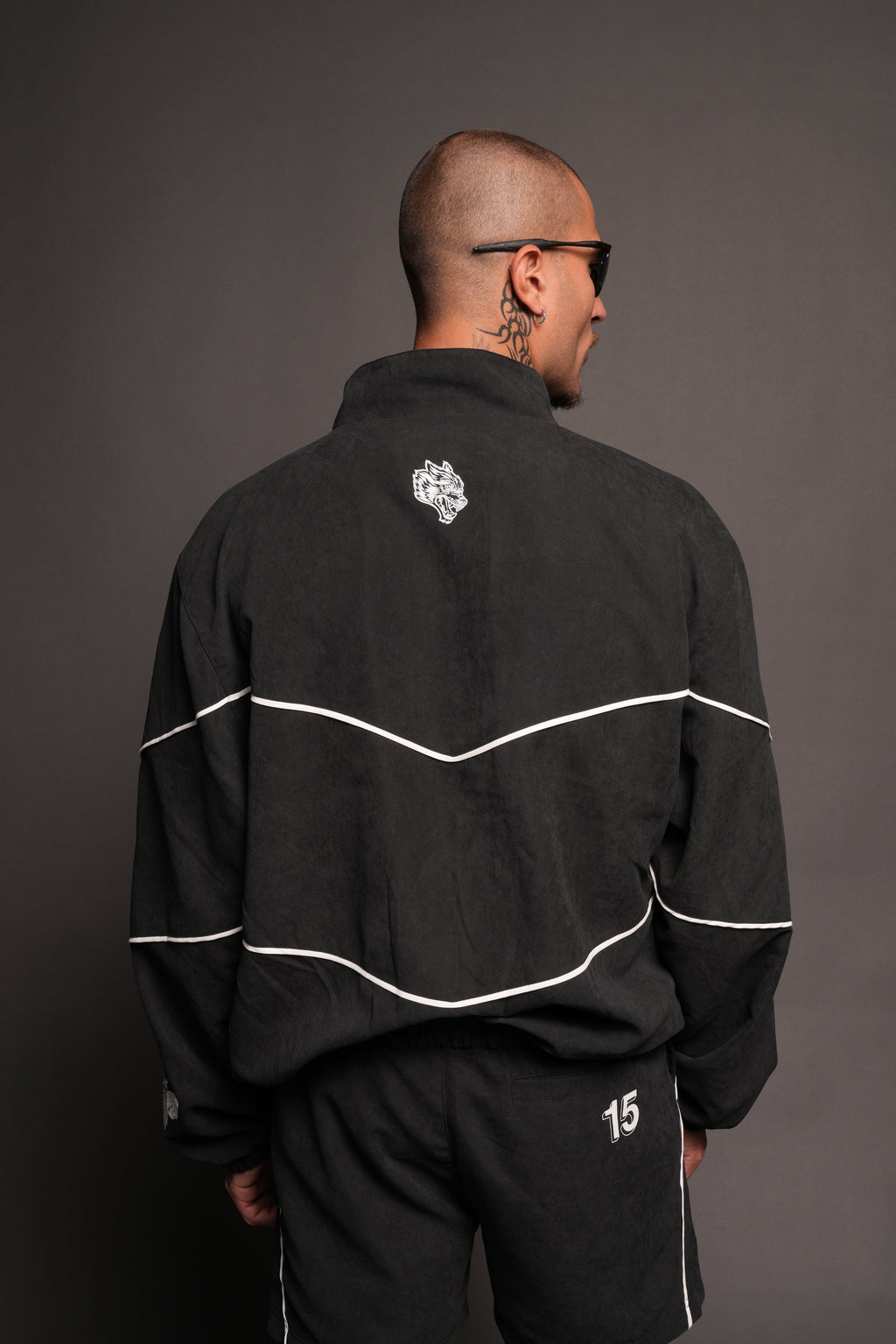 Hesh Forever V2 Darby Track Jacket In Black - imagem 2