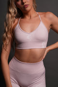 Iron Flames "Everson Seamless" Sports Bra in Blush Pink — imagem 1