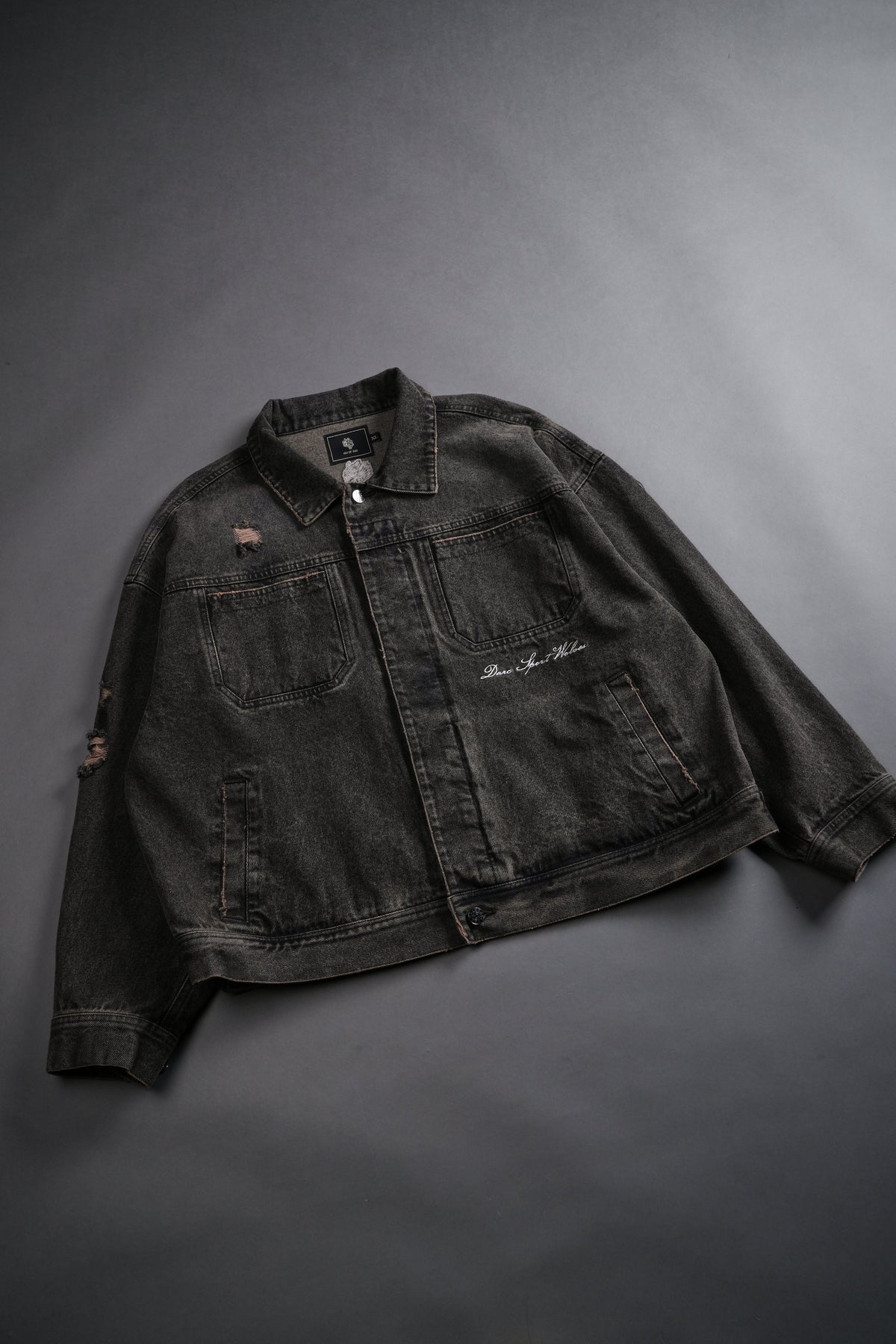 Darc Sport Wolves Jax Denim Jacket in Mojave Brown - imagem 15
